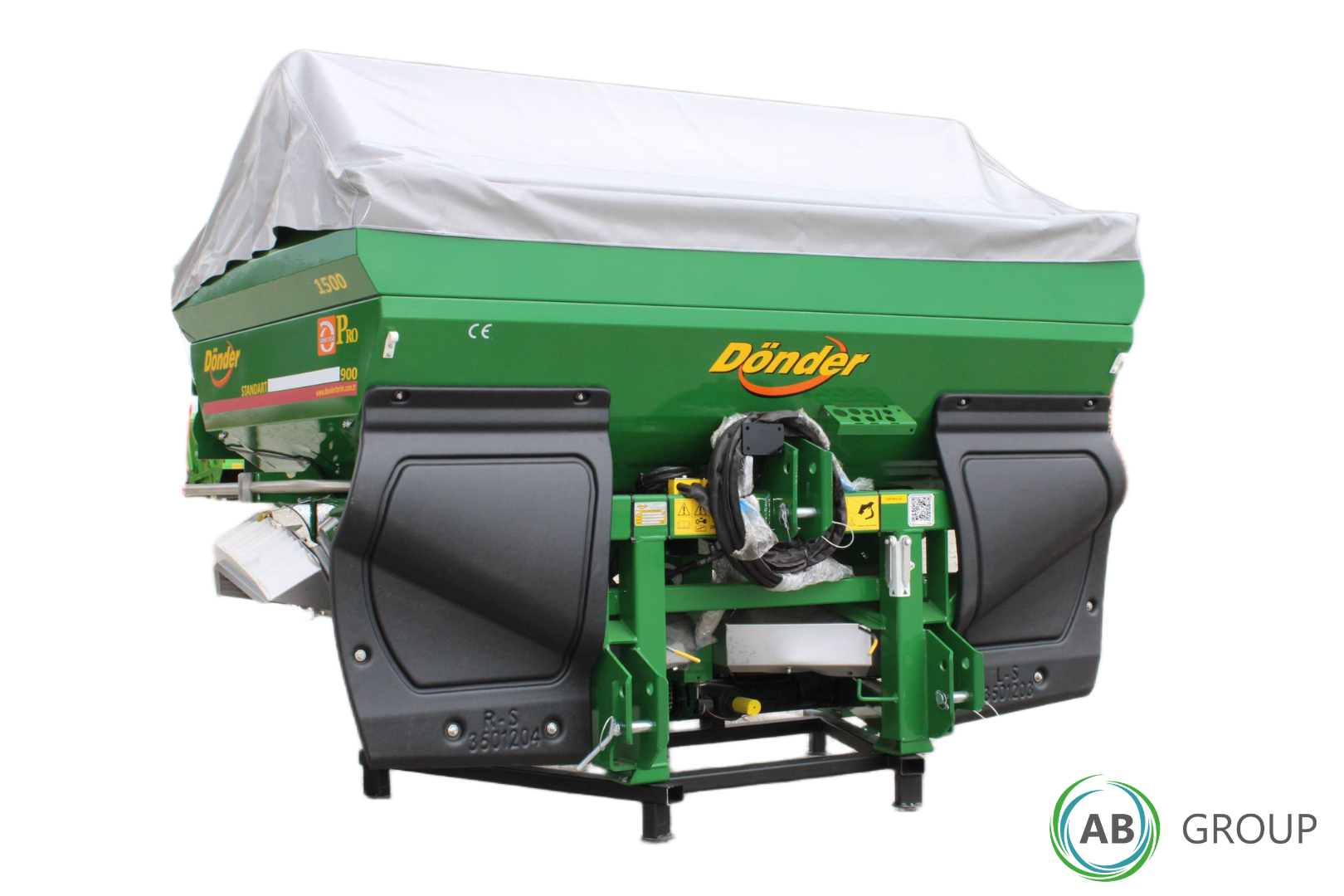 rozsiewacz nawozów Donder CGSA 1500 Pro- AB Group Rzędziany